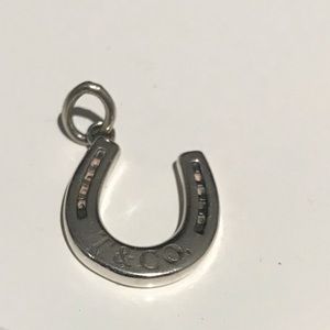 Tiffany sterling silver horseshoe charm